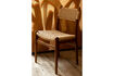 Miniatura Silla de madera marrón Cecile 7