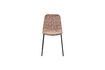 Miniatura Silla de mimbre beige H apur 1