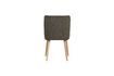 Miniatura Silla de piel de oveja marrón Force 5