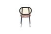 Miniatura Silla de ratán rosa Spike 8