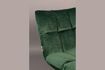 Miniatura Silla de salón de terciopelo verde Bar 4