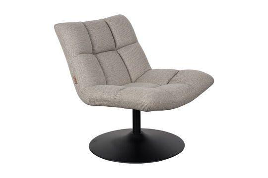 Silla de salón gris claro Bar