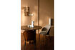 Miniatura Silla de tela beige Rodin 3
