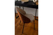 Miniatura Silla de tela beige Rodin 5
