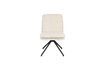 Miniatura Silla de tela blanca Tyler 6