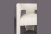 Miniatura Silla de tela blanco roto Medina 3