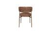 Miniatura Silla de tela roja Claes 6