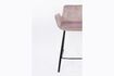 Miniatura Silla de terciopelo rosa Brit 11