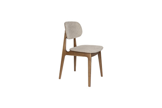 Silla en tela beige Marais Clipped