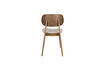 Miniatura Silla en tela beige Marais 6