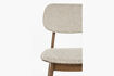 Miniatura Silla en tela beige Marais 8