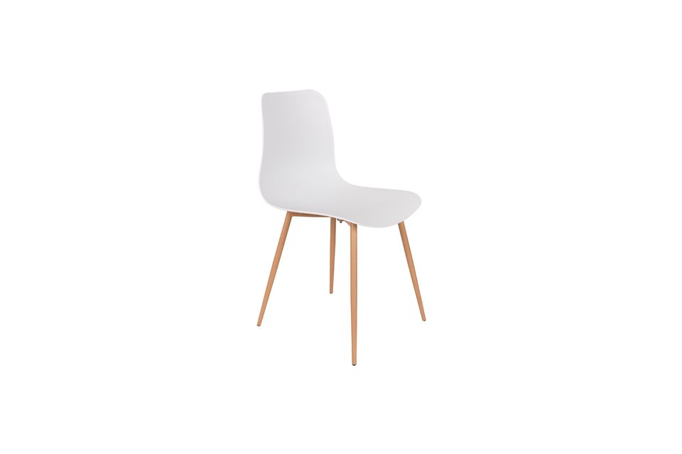 Silla Leon blanco White Label