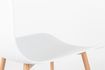 Miniatura Silla Leon blanco 4