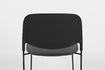 Miniatura Silla negra Stacks 11