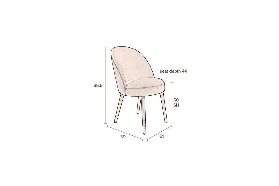 Silla verde Barbara - 15