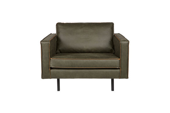 Sillón 105 cm Eco-cuero Army Rodeo Clipped