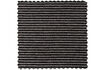 Miniatura Sillón a rayas Negro/Gris Rodeo 5