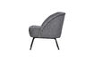 Miniatura Sillón a rayas negro/gris Vogue 5