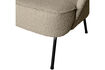 Miniatura Sillón bouclé beige VOGUE 6