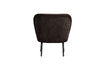 Miniatura Sillón Chenilla 3D Marrón Oscuro Vogue 4