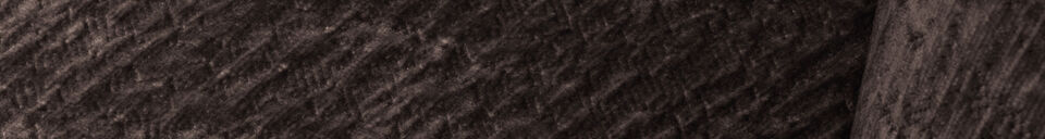 Descriptivo Materiales  Sillón Chenilla 3D Marrón Oscuro Vogue