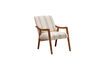 Miniatura Sillón Darline de madera clara 9
