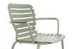 Miniatura Sillón de aluminio verde Vondel 12