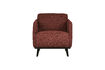 Miniatura Sillón de bouclé marrón castaño STATEMENT 1