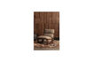 Miniatura Sillón de bouclé y madera de acacia natural Opulent 2