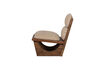 Miniatura Sillón de bouclé y madera de acacia natural Opulent 5