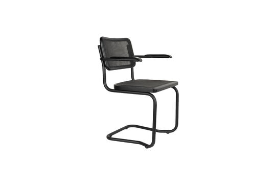 Ver el perfil del producto sillón de comedor en madera de haya negro Carree Sillón de comedor en madera de haya negro Carree