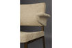 Miniatura Sillón de comedor en tela beige Portland 10