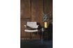 Miniatura Sillón de comedor en tela beige Portland 2