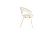 Miniatura Sillón de madera de haya beige Flexback 7