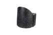 Miniatura Sillón de plástico reciclado negro Bloom 5