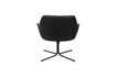 Miniatura Sillón de polipiel negra Nikki 10
