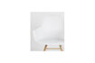 Miniatura Sillón de polipropileno blanco y madera Albert Kuip 11