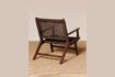 Miniatura Sillón de ratán marrón Otis 6