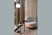 Miniatura Sillón de tela beige Eden 4