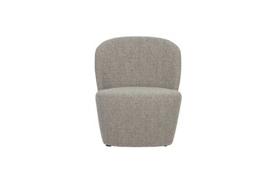 Sillón de tela beige Lofty