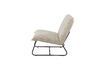 Miniatura Sillón de tela beige reciclada Cape 6