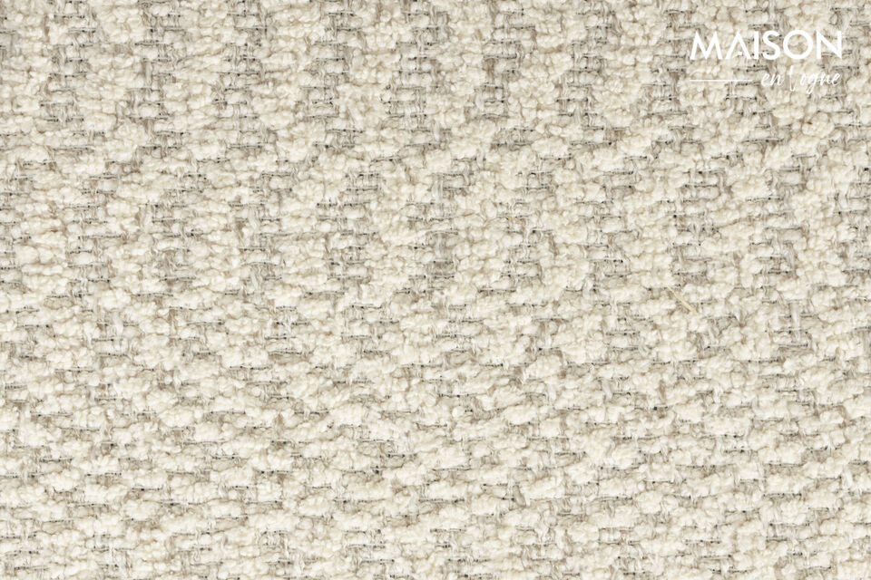 Sillón de tela beige Seina - 11