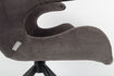 Miniatura Sillón de tela gris Mia 5