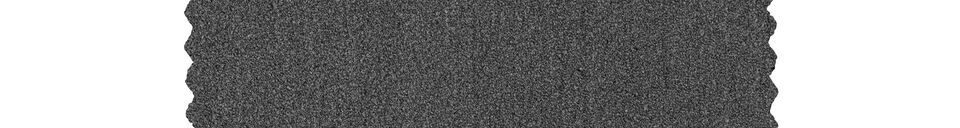 Descriptivo Materiales  Sillón de tela gris oscuro Explore
