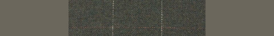 Descriptivo Materiales  Sillón de tela negro Emorine