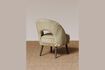 Miniatura Sillón de tela verde Cyrus 4