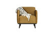 Miniatura Sillón de terciopelo amarillo miel Statement 6