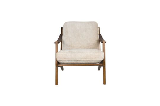 Ver el perfil del producto sillón de terciopelo beige Washington Sillón de terciopelo beige Washington