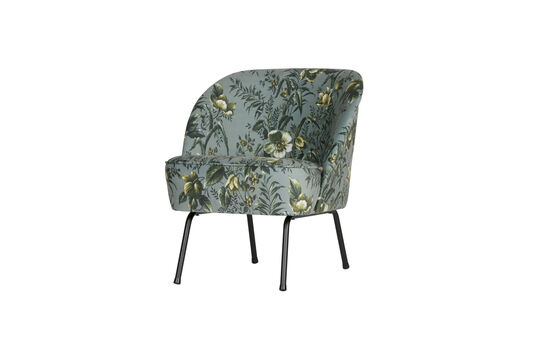Ver el perfil del producto sillón de terciopelo gris Poppy Vogue Sillón de terciopelo gris Poppy Vogue