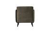 Miniatura Sillón de terciopelo verde cálido STATEMENT 5